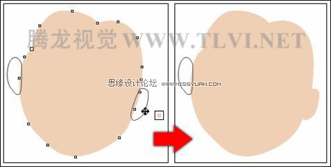 在CorelDRAW中使用纯色填充对象,PS教程,思缘教程网