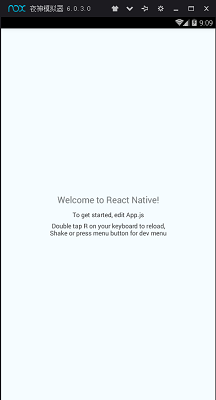 Win10,Android,夜神安卓模拟器,ReactNative