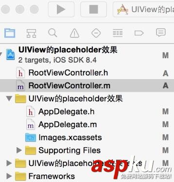 IOS,UIView,placeholder,占位符