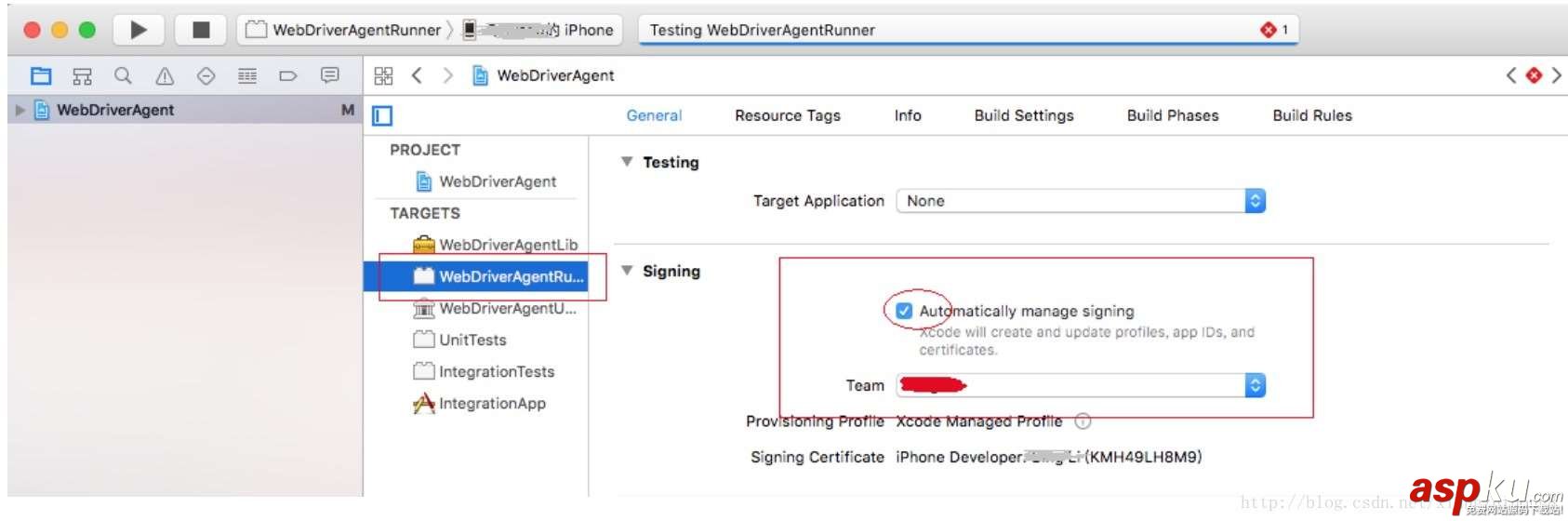 iOS,WebDriverAgent,环境搭建