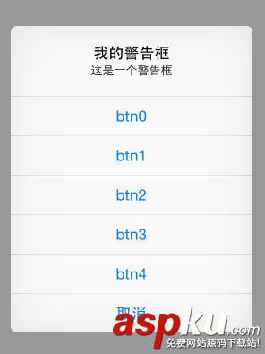 iOS,UIAlertView,警告框