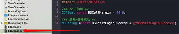 IOS,宏,常亮,define,const