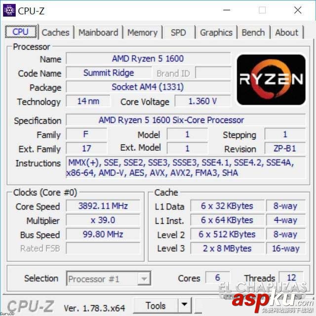 AMDR5-1600处理器性能,R5-1600性能测试,R5-1600性能成绩