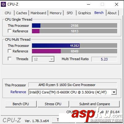 AMD,锐龙,Ryzen5-1600,测试成绩,Ryzen5-1600基准测试