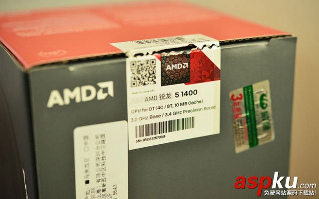 AMDRyzen51400上手体验,AMDRyzen51400开箱图赏