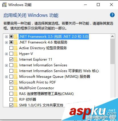 win10,.Net framework3.5