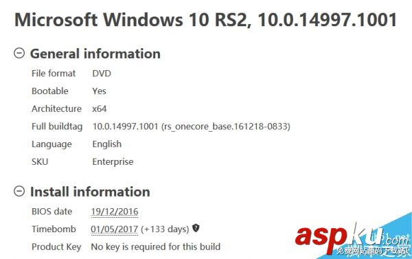 Win10,Build14997