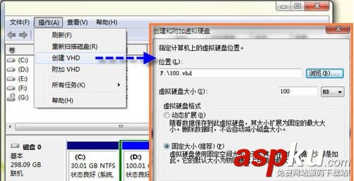 Win7,虚拟磁盘