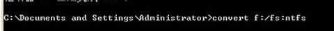 fat32转ntfs命令,win7,fat32转换ntfs命令