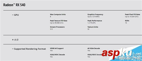 AMD,RX540,显卡