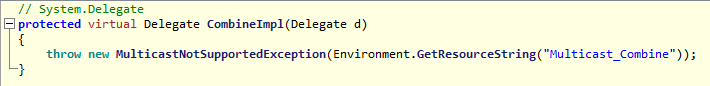 C#中委托的+=和-=深入研究