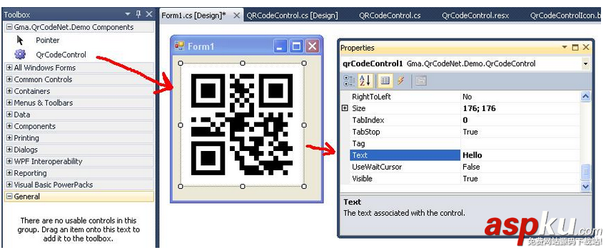 C#,qrcode,生成二维码