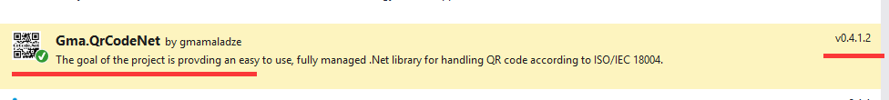 qrcode二维码生成组件,c#,第三方二维码生成,第三方生成微信二维码