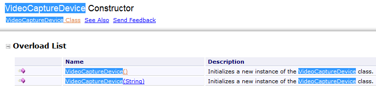 AForge,C#,摄像头,视频录制