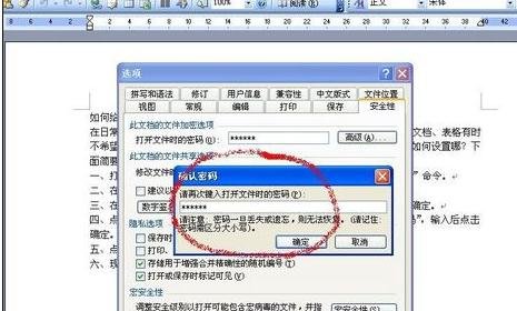 如何给word文档设置打开密码 Word设置打开密码的方法