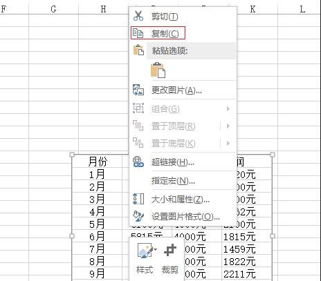 excel2013中如何导出图片 在excel2013中导出图片的方法