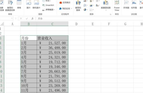 excel2013中怎么画柱状图 excel2013中画柱状图的方法