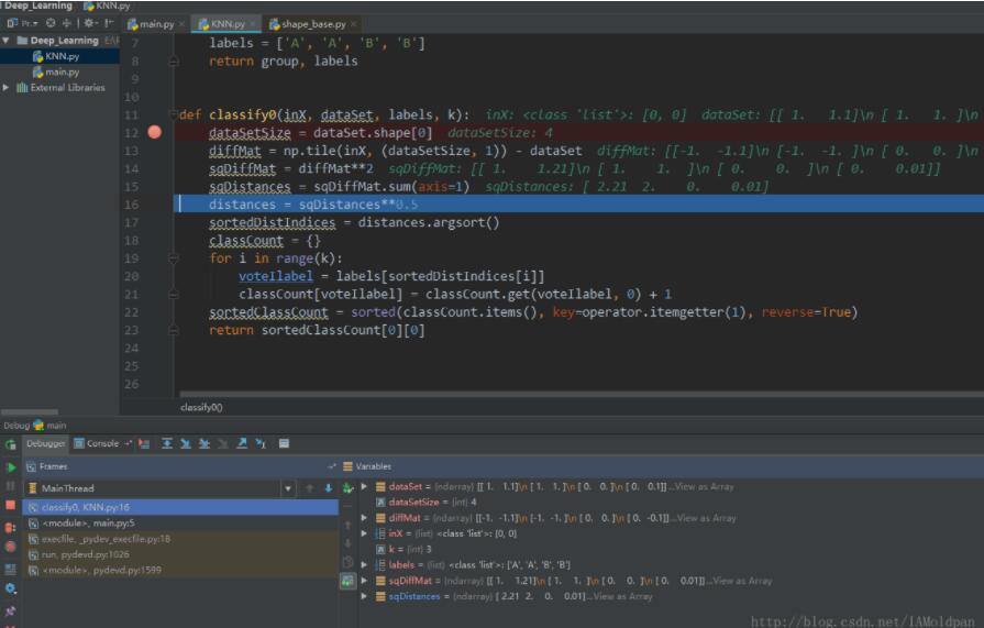 Python,pycharm,调试,debug