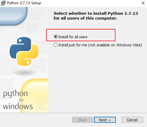 Win10,python2.7.13,安装,配置