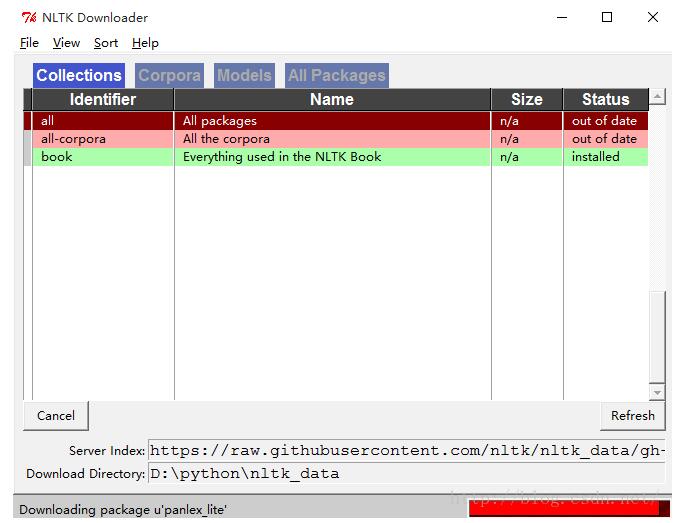 win10,64bit,python,NLTK,安装教程