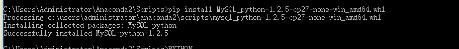 python,MysqlDb模块,MysqlDb