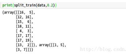 Python,数据集,切分