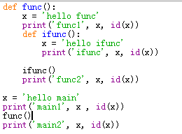 Python,关键字,global,nonlocal