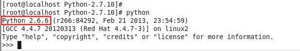 Linux系统,CentOS,python2.7.10,安装