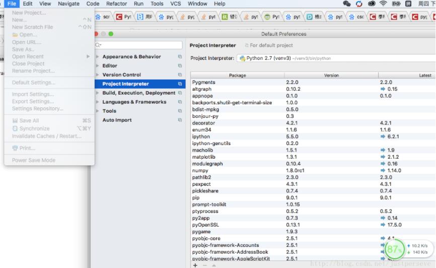 pycharm,python,解释器