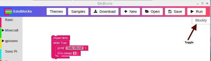 EduBlock,Python编程