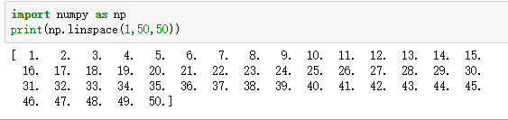 numpy,linspace,函数,python