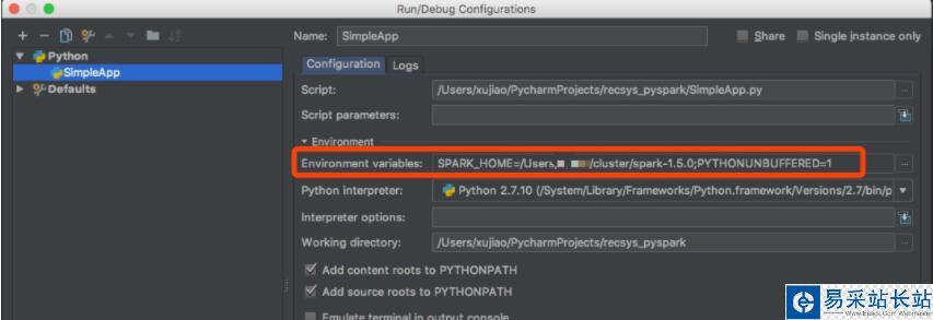 PyCharm+PySpark远程调试的环境配置