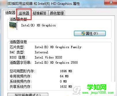 win7怎么设置屏幕刷新率？win7系统屏幕刷新率限制方法