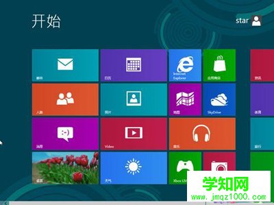 Win8 开始屏幕