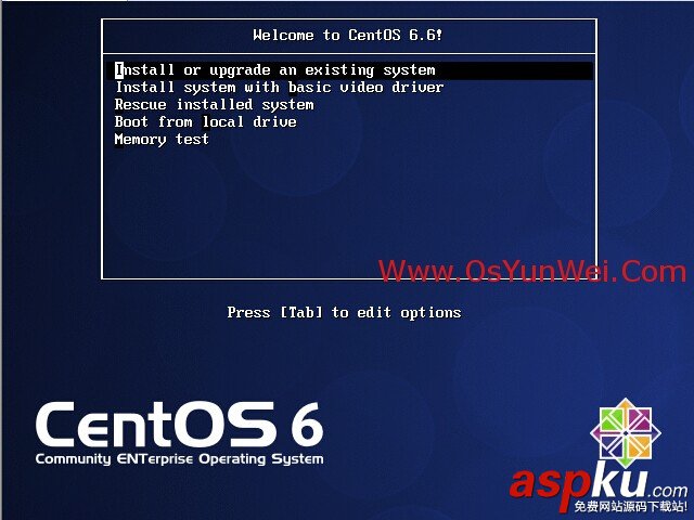 CentOS,6.6,系统安装