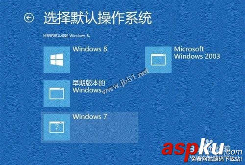 如何修改变双系统的启动顺序(win2003/win2008)