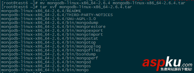 Linux系统下MongoDB的简单安装与基本操作