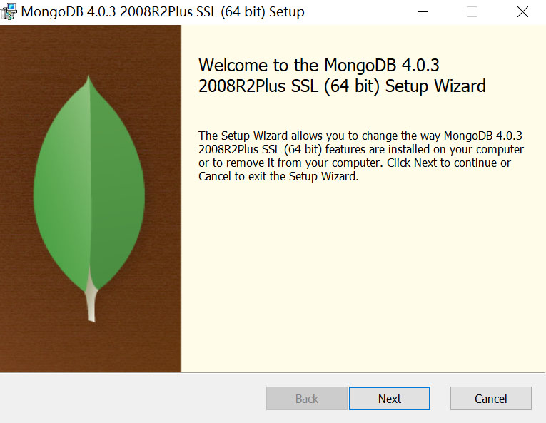 Windows10,安装,MongoDB