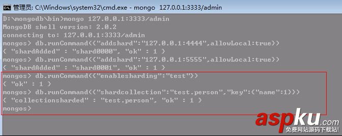 mongodb分片技术,mongodb,分片