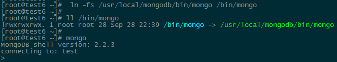 Linux系统下MongoDB的简单安装与基本操作