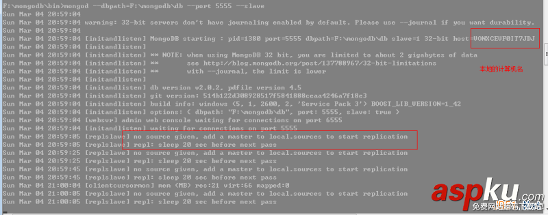 MongoDB入门教程之主从复制配置详解