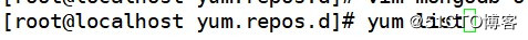yum源,安装,mongodb