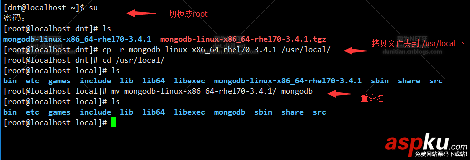 CentOS,安装,Mogodb