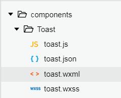 微信小程序,component,toast,弹窗