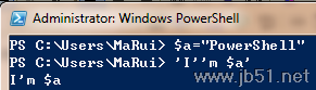 引号,转义字符,PowerShell