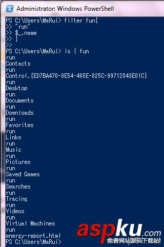 筛选器,Filters,PowerShell