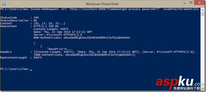 HTTP,api,远程执行,PowerShell,脚本