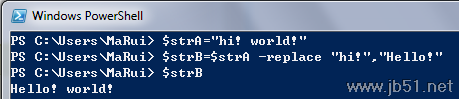 PowerShell,变量