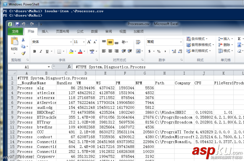 PowerShell,对象,格式,参数