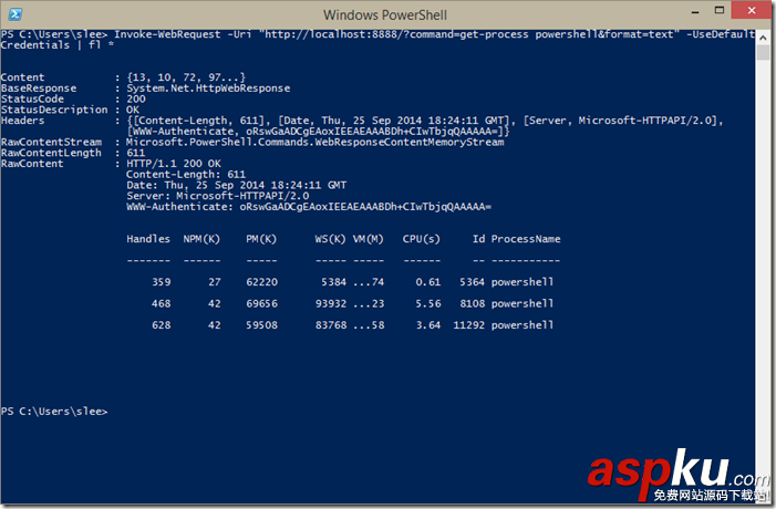 HTTP,api,远程执行,PowerShell,脚本